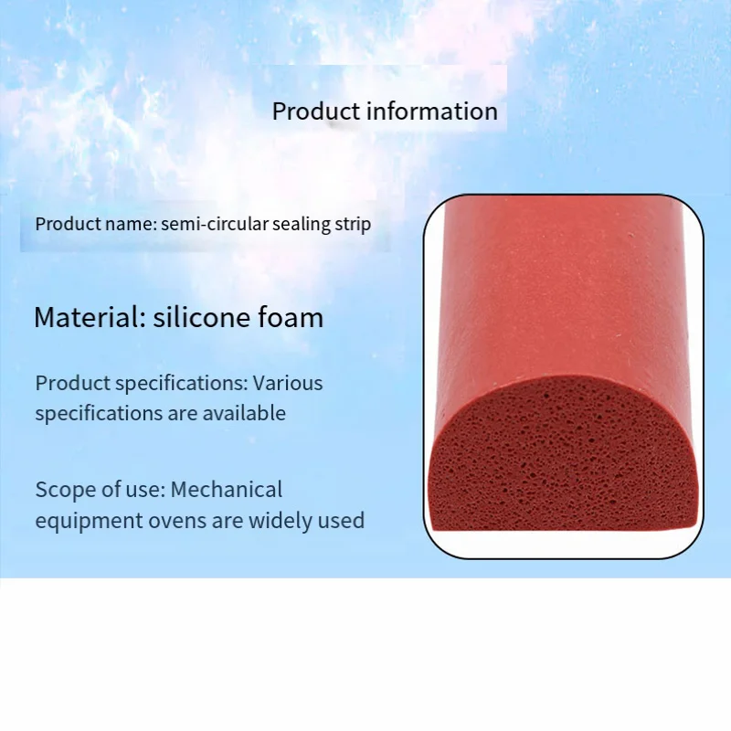 Silicone Foam Rubber XD-Shape Sealing Strip - Heat Resist,Collision-Resistant Durable for Construction/Automotive/Industrial Us
Silicone Foam Rubber XD-Shape Sealing Strip - Heat Resist,Collision-Resistant Durable for Construction/Automotive/Industrial Us