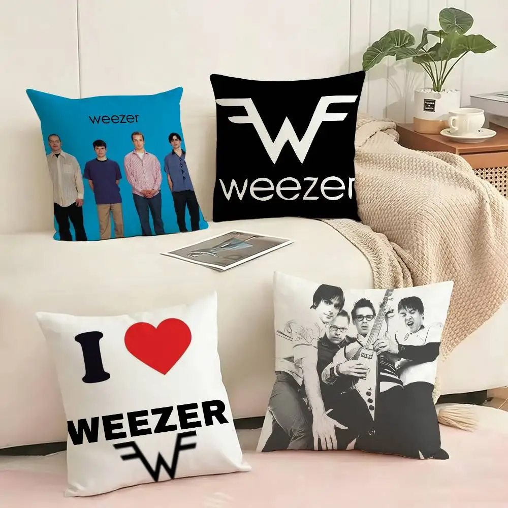 Band W-Weezer Pillow Case Square Double-Sided Sofa Cushion Cover Bedroom Bedside Pillow Gift
Band W-Weezer Pillow Case Square Double-Sided Sofa Cushion Cover Bedroom Bedside Pillow Gift