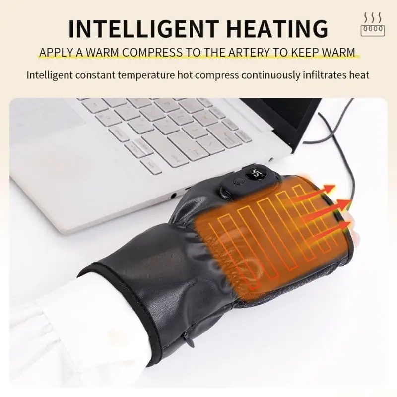 U2JB Heated Gloves Temperature Adjustable Rechargeable Heating Gloves for Skiing Golf
U2JB Heated Gloves Temperature Adjustable Rechargeable Heating Gloves for Skiing Golf