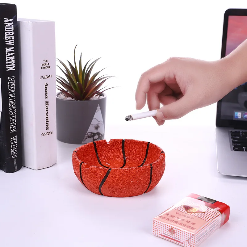 Nordic Football & Basketball Resin Ashtray - Modern Desktop Decor for Bar & Living Room | Unique Gift Idea
Nordic Football & Basketball Resin Ashtray - Modern Desktop Decor for Bar & Living Room | Unique Gift Idea