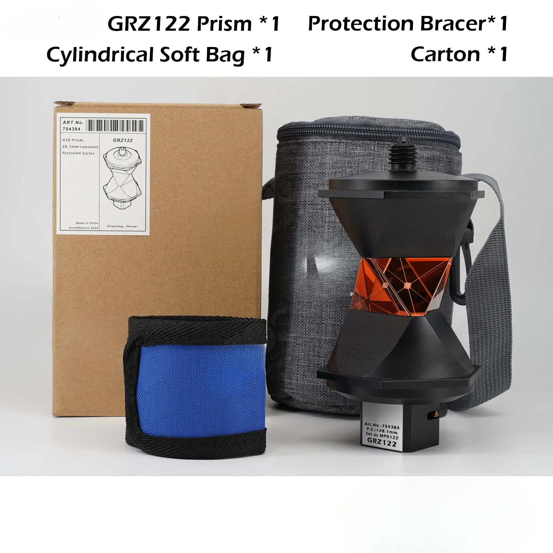 GRZ122, Light Weight Accurate 360 Degree Reflective Prism with Metal Holder, for Lei ATR Total-Station Topography Survey
GRZ122, Light Weight Accurate 360 Degree Reflective Prism with Metal Holder, for Lei ATR Total-Station Topography Survey