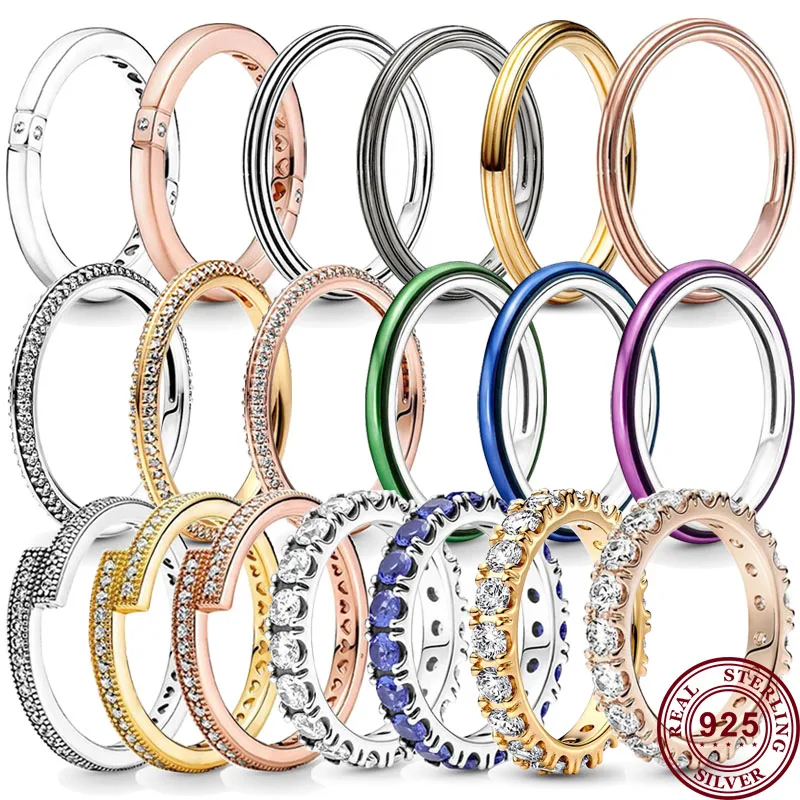 New Hot 925 Silver Shining Row of Gems ME Multicolor Gel Drop Women's Eternal Sign Ring Wedding High Quality DIY Charm Jewelry
New Hot 925 Silver Shining Row of Gems ME Multicolor Gel Drop Women's Eternal Sign Ring Wedding High Quality DIY Charm Jewelry