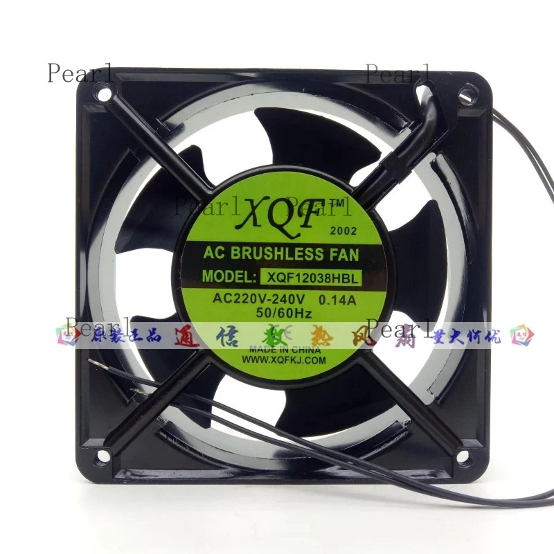 S For XQF12038HBL AC220–240V 0.14 A 2-wire cooling fan 1PCS
S For XQF12038HBL AC220–240V 0.14 A 2-wire cooling fan 1PCS
