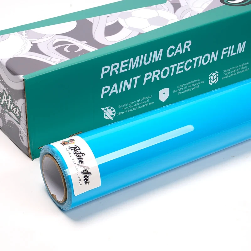 Factory PVC Gloss Blue Car Wrap Film Customizable Light Blue
Factory PVC Gloss Blue Car Wrap Film Customizable Light Blue
