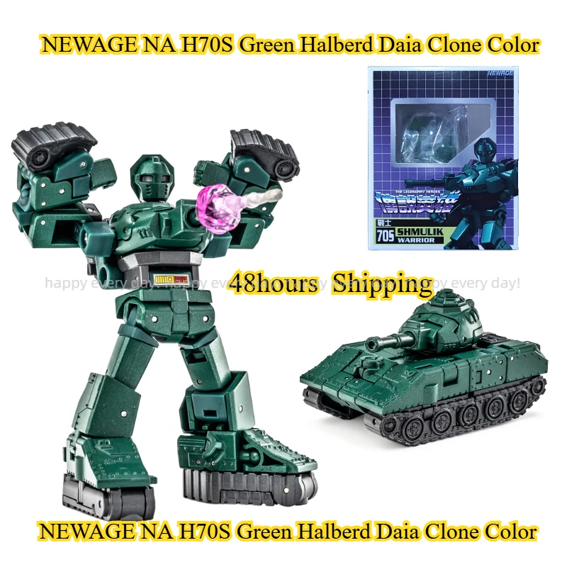 In Stock NEWAGE NA H70S Green Halberd Daia Clone Color Small Scale Mecha Transformation Toy Action Robot Collection Gifts
In Stock NEWAGE NA H70S Green Halberd Daia Clone Color Small Scale Mecha Transformation Toy Action Robot Collection Gifts