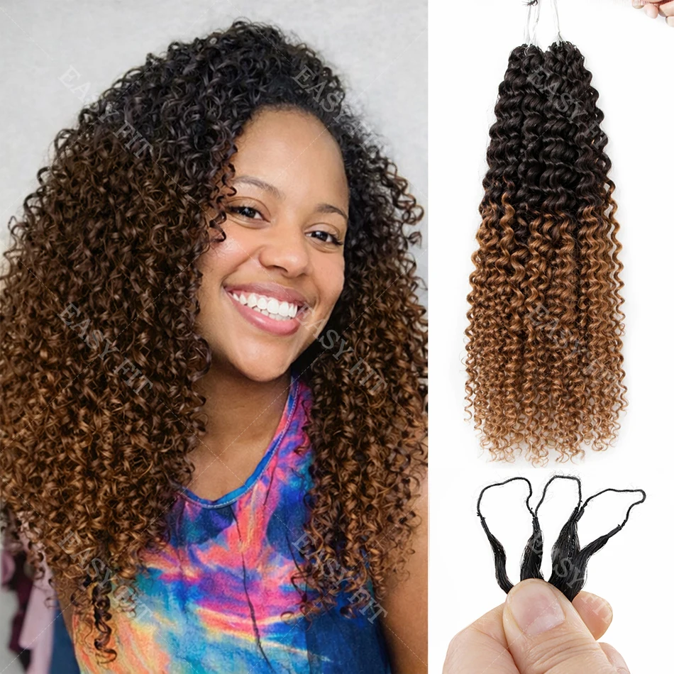 100% Crochet Human Hair Ombre Brown Kinky Curly Crochet Hair Invisible Knotless Pre-Separated Feather Crochet Hair Extension
100% Crochet Human Hair Ombre Brown Kinky Curly Crochet Hair Invisible Knotless Pre-Separated Feather Crochet Hair Extension