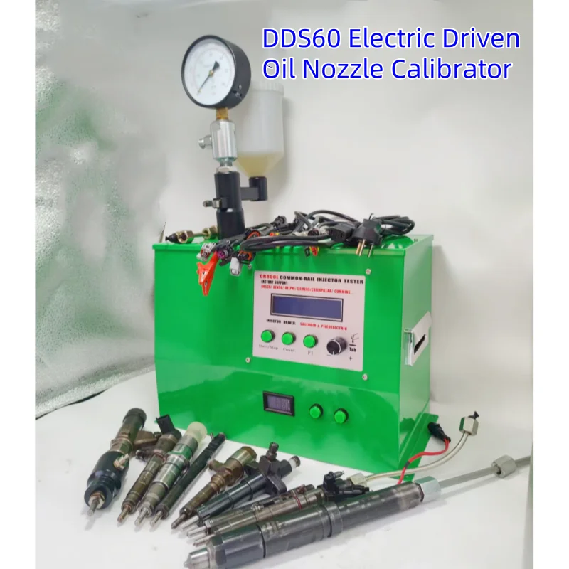 DDS60 Diesel Common Rail Injector Tester Electric Driven Oil Nozzle Calibrator
DDS60 Diesel Common Rail Injector Tester Electric Driven Oil Nozzle Calibrator