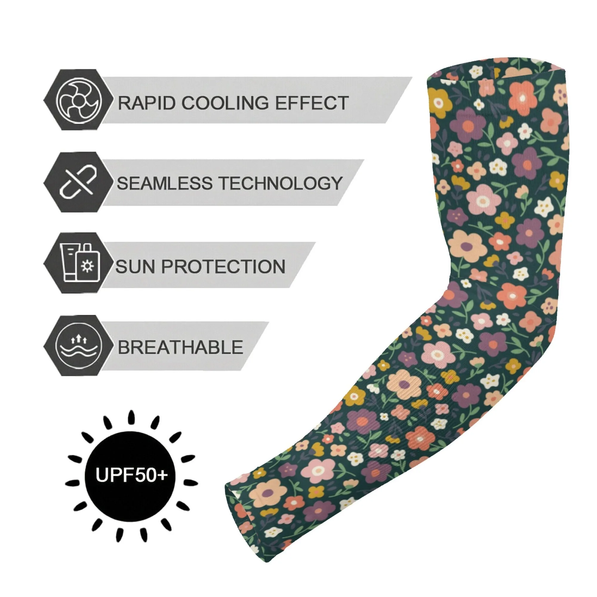 Flowers Sleeves Casual Summer Sports Outdoor Sun Protection Covers Novelty Fashion Soft Breathable Cooling Arm Sleeves Gifts
Flowers Sleeves Casual Summer Sports Outdoor Sun Protection Covers Novelty Fashion Soft Breathable Cooling Arm Sleeves Gifts