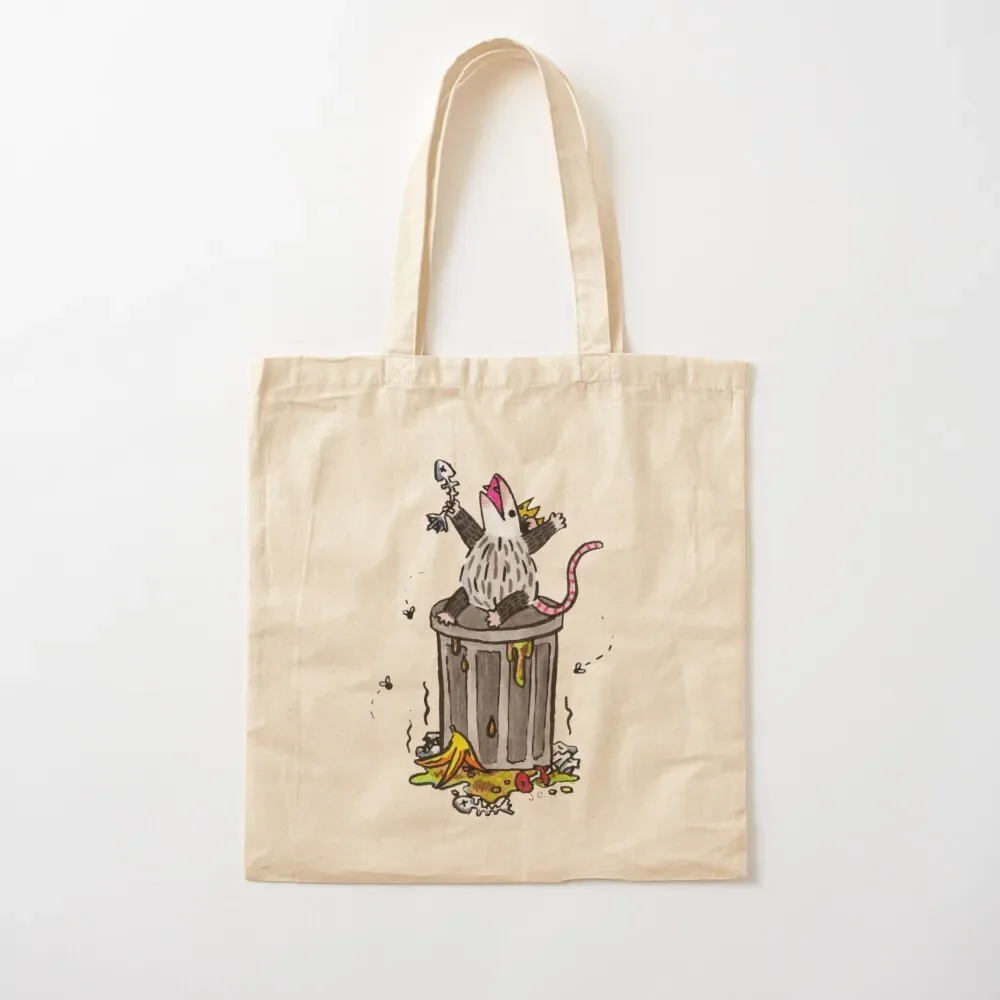 Trash King Tote Bag Handbags hand bag ladies Portable shopping bag custom canvas
Trash King Tote Bag Handbags hand bag ladies Portable shopping bag custom canvas