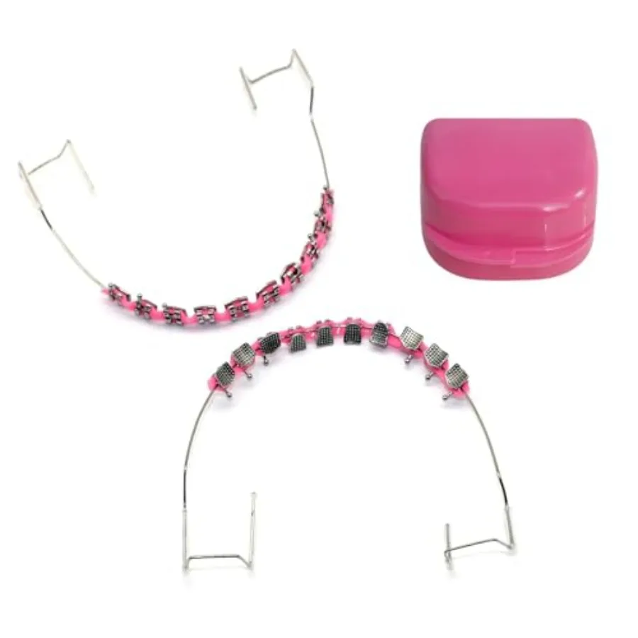 Brackets Falsos Para Dientes, Metal Bracket and Orthodontic Ligature Ties, Temporary Removable Braces for Adults Teeth, Props f
Brackets Falsos Para Dientes, Metal Bracket and Orthodontic Ligature Ties, Temporary Removable Braces for Adults Teeth, Props f