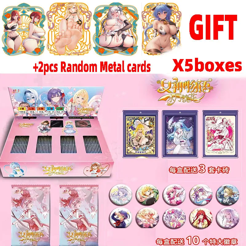 2024 Goddess Story Cards Shengka goddess 2m01 Cards TCG Booster Box Cute Girl Rare Anime Character Game Board Toy
2024 Goddess Story Cards Shengka goddess 2m01 Cards TCG Booster Box Cute Girl Rare Anime Character Game Board Toy