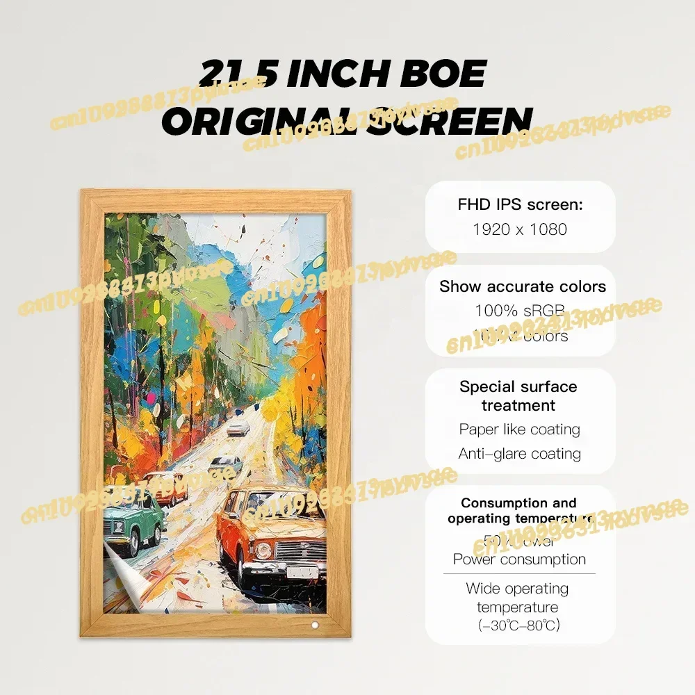 NEW In Stock Digital Art Screen Smart Picture 21.5 Inch Display Large Wifi Digital Photo Frame Gallery NFT Art Video Art exhibit
NEW In Stock Digital Art Screen Smart Picture 21.5 Inch Display Large Wifi Digital Photo Frame Gallery NFT Art Video Art exhibit