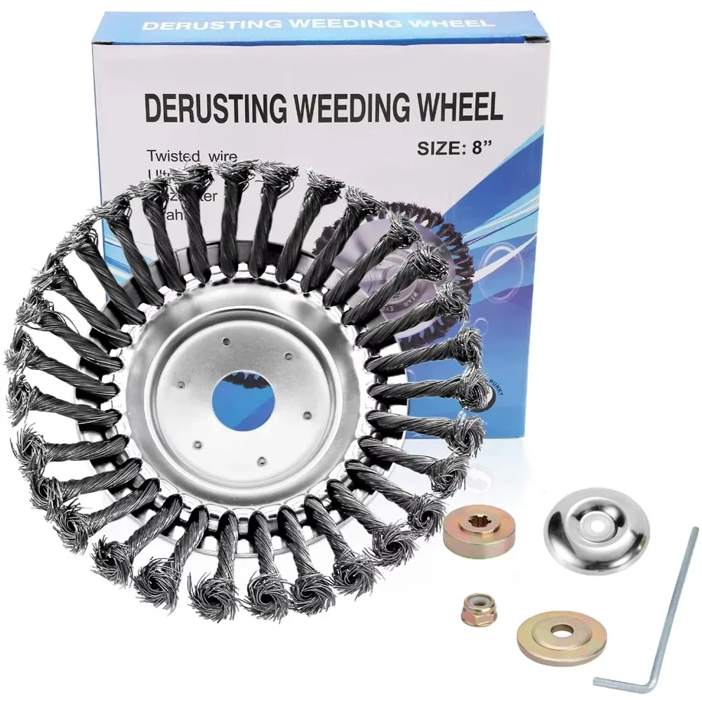 Universal Steel Grasss Trimmer Head Brush cutter Wire Debroussaille use Weed Brush Blade for Garden Lawnmover Power Tool
Universal Steel Grasss Trimmer Head Brush cutter Wire Debroussaille use Weed Brush Blade for Garden Lawnmover Power Tool
