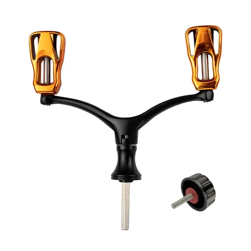 Reel Handle Knob Aluminum Handle Rotary Knob Double Rocker Fishing Reels High Strength Fishing Accessories Lightweight Rock Arm
Reel Handle Knob Aluminum Handle Rotary Knob Double Rocker Fishing Reels High Strength Fishing Accessories Lightweight Rock Arm