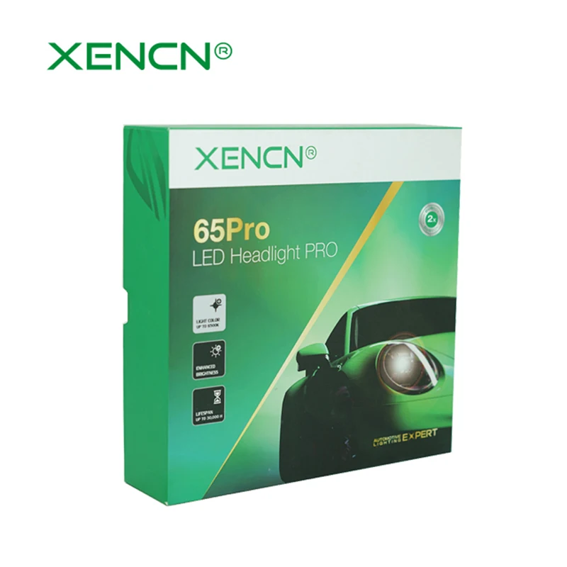 XENCN 6000K 65W 5000LM Яркий алюминиевый материал OEM автомобильные аксессуары H1 H4 H7 H11 HIR2 9005/9006 65PRO лампа для фар головного света
XENCN 6000K 65W 5000LM Яркий алюминиевый материал OEM автомобильные аксессуары H1 H4 H7 H11 HIR2 9005/9006 65PRO лампа для фар головного света