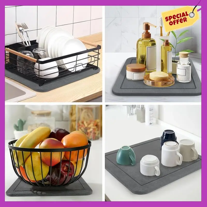 HFIL-Diatomaceous Earth Plant Tray Square Potted Dripping Stone Tray Absorbent Countertop Drain Pad Hard Board Pad
HFIL-Diatomaceous Earth Plant Tray Square Potted Dripping Stone Tray Absorbent Countertop Drain Pad Hard Board Pad