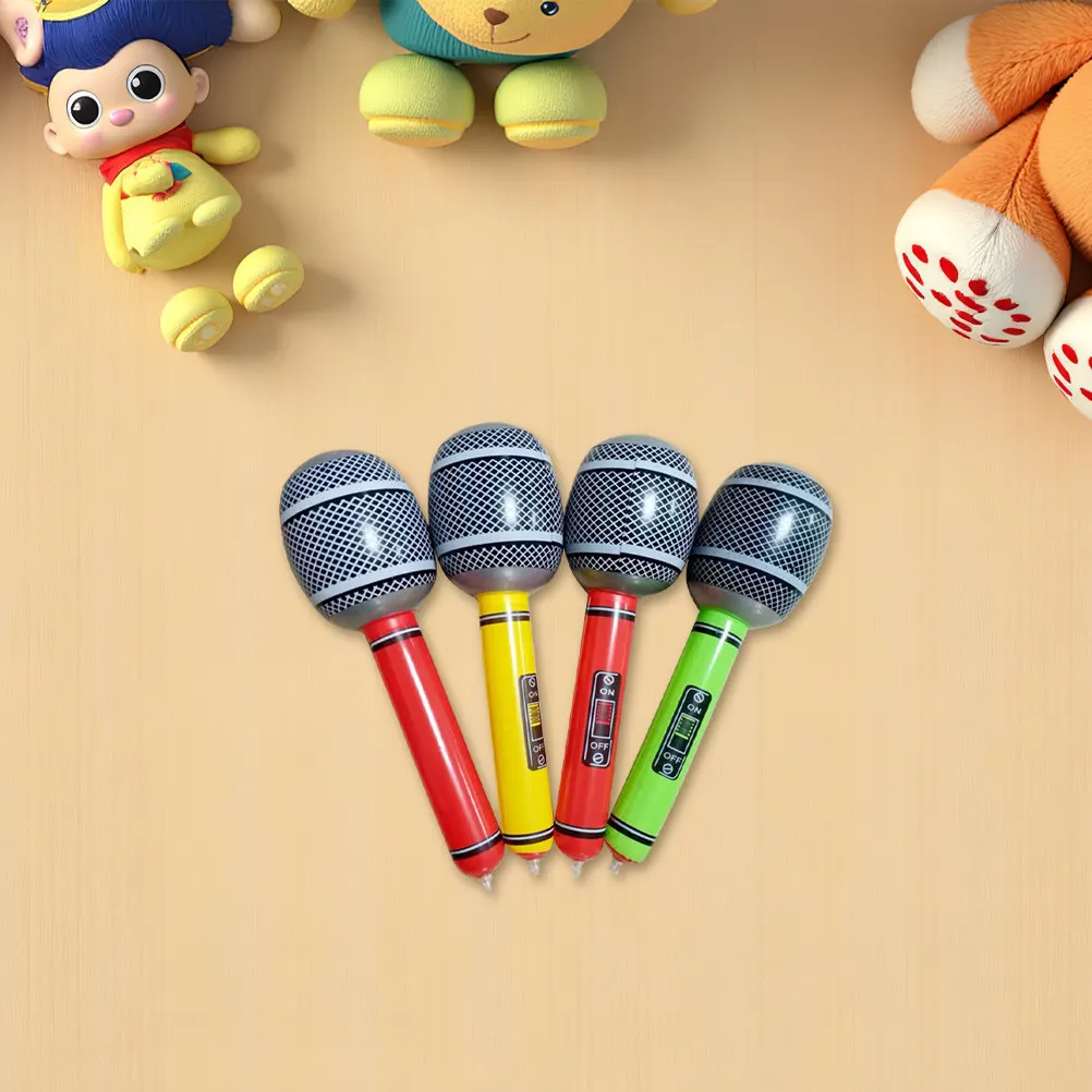 Надувные микрофоны (12 шт.) из ПВХ, не дающие утечек воздуха, для детских дней рождения, вечеринок у бассейна, пляжных мероприятий, реквизит для плавания на открытом воздухе для детей
Надувные микрофоны (12 шт.) из ПВХ, не дающие утечек воздуха, для детских дней рождения, вечеринок у бассейна, пляжных мероприятий, реквизит для плавания на открытом воздухе для детей