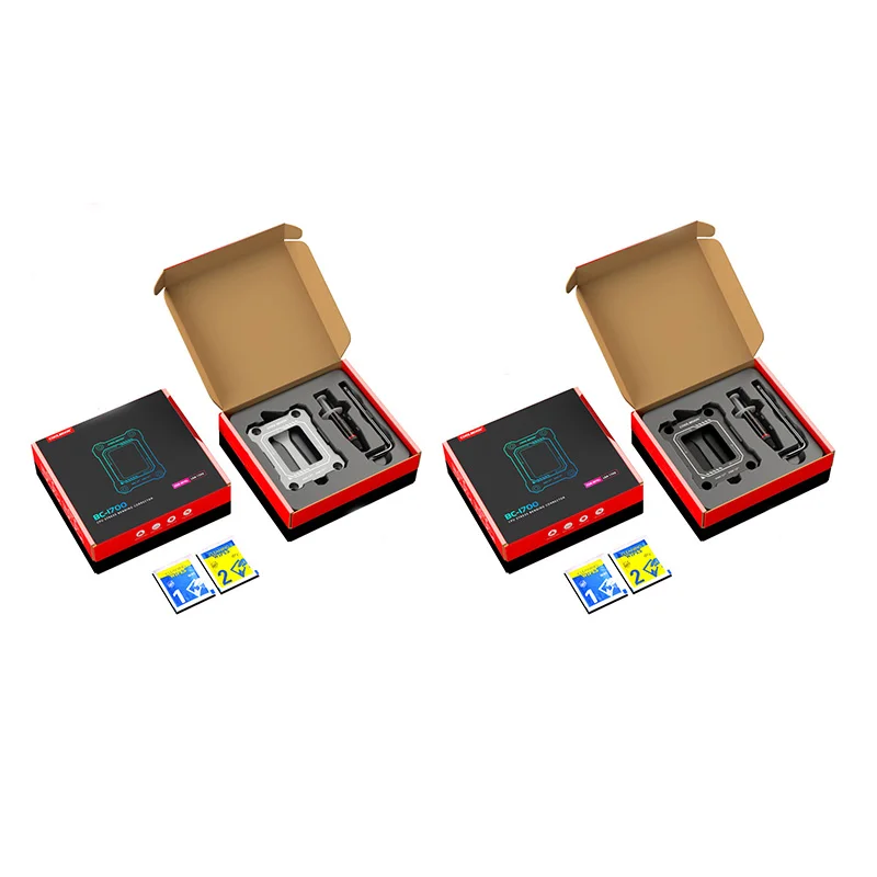 Горячая пряжка Salecoolmoon BC-1700 12-го поколения, фиксирующая пряжка для коррекции изгиба процессора LGA1700, алюминиевый комплект для замены пряжки
Горячая пряжка Salecoolmoon BC-1700 12-го поколения, фиксирующая пряжка для коррекции изгиба процессора LGA1700, алюминиевый комплект для замены пряжки