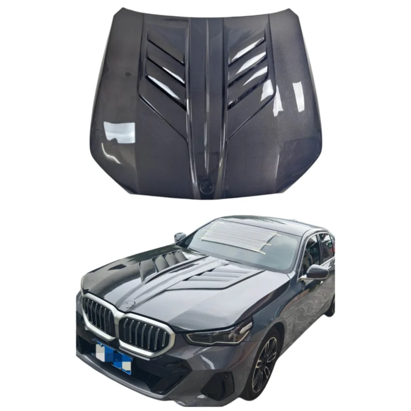 Carbon Fiber Car Engine Cover Bonnet Auto Hood for BMW 5-Series 8th G60 M5(G90) 2024+Aerodynamic Auto Body Kits
Carbon Fiber Car Engine Cover Bonnet Auto Hood for BMW 5-Series 8th G60 M5(G90) 2024+Aerodynamic Auto Body Kits