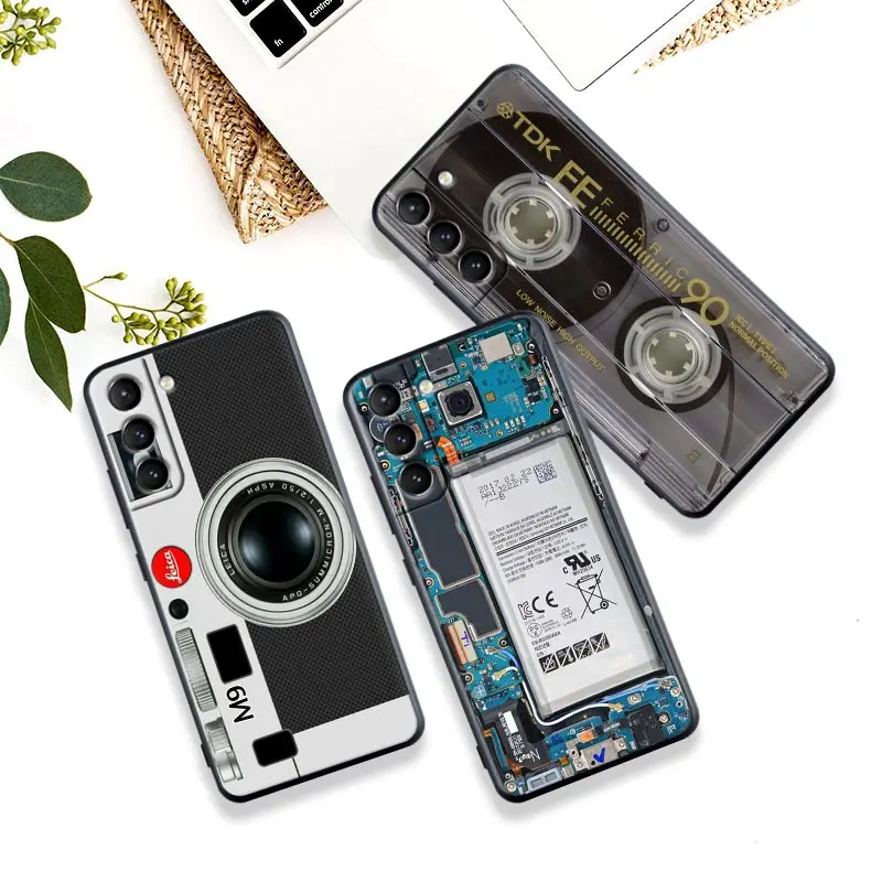 Vintage Camera Circuit Board Music Tapes Fundas For Samsung S24 Ultra Case S23 FE S22 S21 S20 Cover S24 Plus S10 S23 Phone Cases
Vintage Camera Circuit Board Music Tapes Fundas For Samsung S24 Ultra Case S23 FE S22 S21 S20 Cover S24 Plus S10 S23 Phone Cases