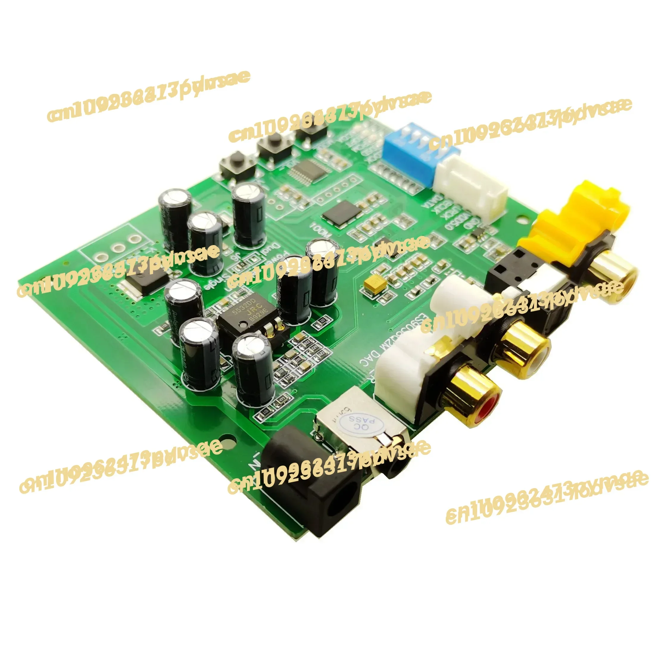 NEW Taidacent HIFI 32bit 384k DSD64/128/256 I2S IIS DSD DOP Coaxial Fiber SPDIF Digital Audio DAC Decoder Board JRC5532 ES9038Q2
NEW Taidacent HIFI 32bit 384k DSD64/128/256 I2S IIS DSD DOP Coaxial Fiber SPDIF Digital Audio DAC Decoder Board JRC5532 ES9038Q2