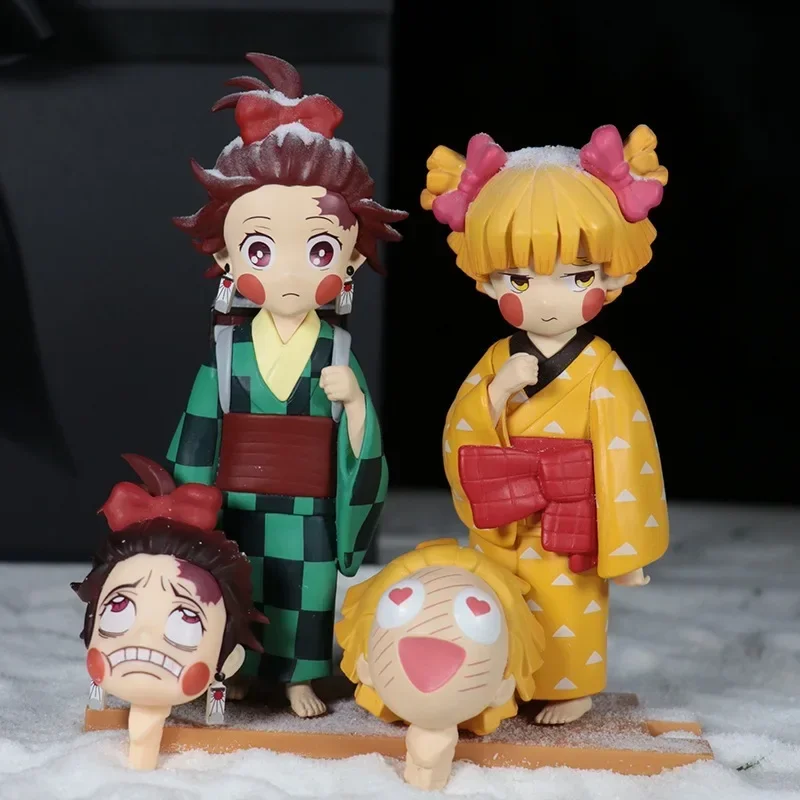 Anime Kimetsu no Yaiba Figurines Demon Slayer Action Figures Cute PVC Model Kits Toys Kawaii Miniatures Ornaments Garage Kits
Anime Kimetsu no Yaiba Figurines Demon Slayer Action Figures Cute PVC Model Kits Toys Kawaii Miniatures Ornaments Garage Kits