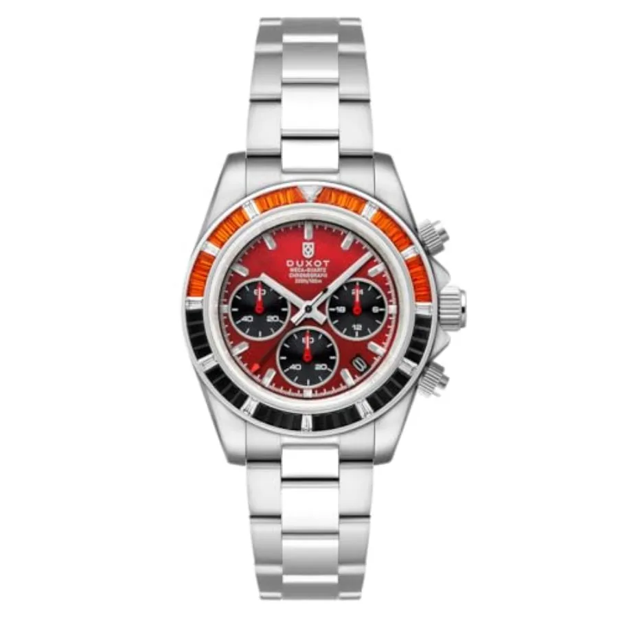 Men's 40mm Accelero Rainbow Chronograph Watch with Solid Stainless Steel Bracelet DX-2064
Men's 40mm Accelero Rainbow Chronograph Watch with Solid Stainless Steel Bracelet DX-2064