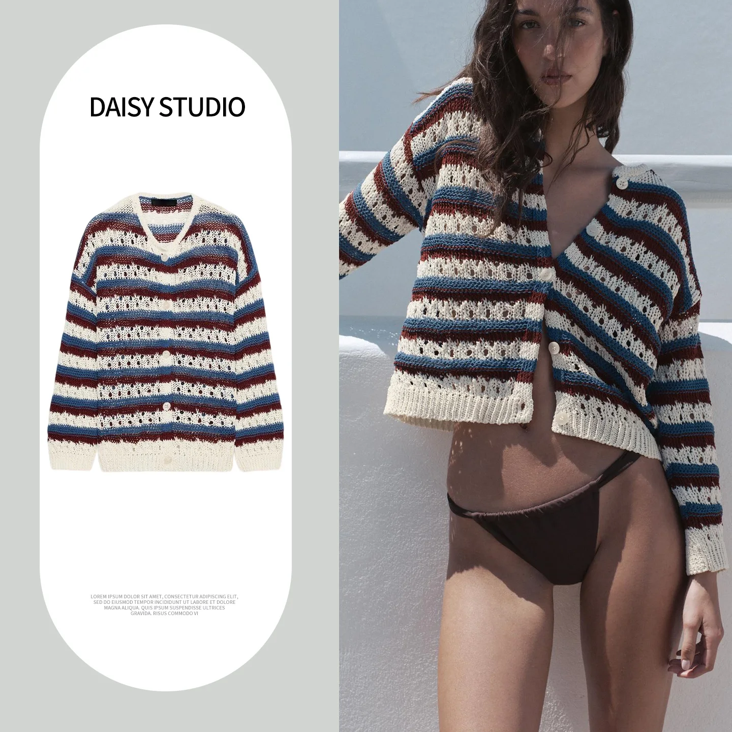 Spring Summer New Women's Long Sleeve round Neck Knitted Hollow out Stripe Outerwear Polyester Fiber Casual Style Commute Style
Spring Summer New Women's Long Sleeve round Neck Knitted Hollow out Stripe Outerwear Polyester Fiber Casual Style Commute Style