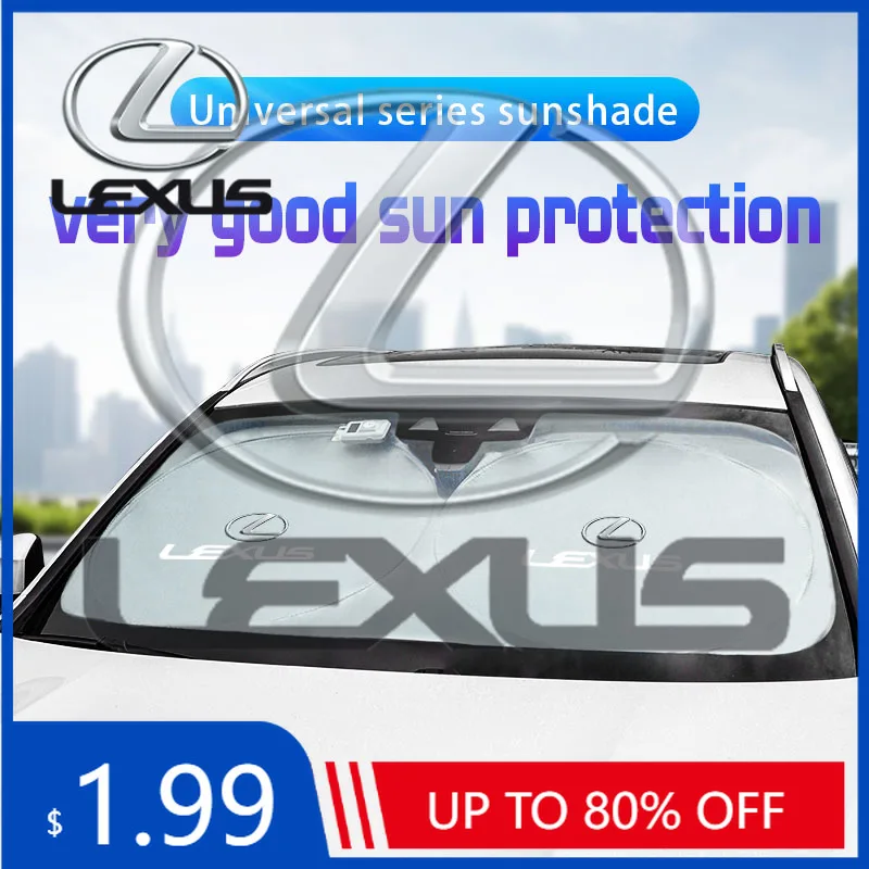 Interior Mouldings Car Windshield Sun Shade Visor UV Protection Shield For Lexus FSPORT LBX NX RX 350h 450h ES UX 300e GS IS LS
Interior Mouldings Car Windshield Sun Shade Visor UV Protection Shield For Lexus FSPORT LBX NX RX 350h 450h ES UX 300e GS IS LS