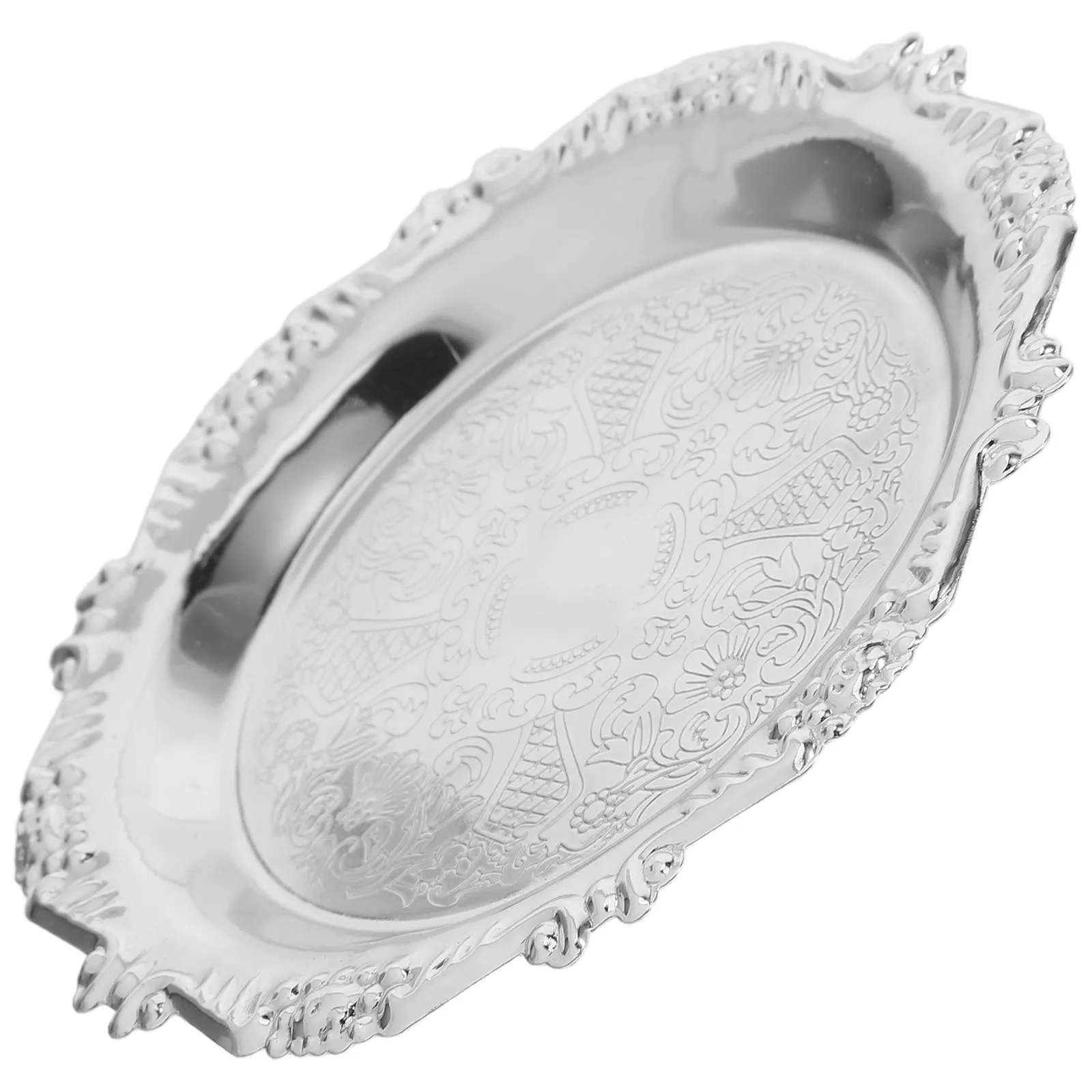 Decorative Vintage Jewelry Tray Organizer Elegant Nordic Style Golden Round Plate Jewelry Storage Dish Tray Photo Display
Decorative Vintage Jewelry Tray Organizer Elegant Nordic Style Golden Round Plate Jewelry Storage Dish Tray Photo Display