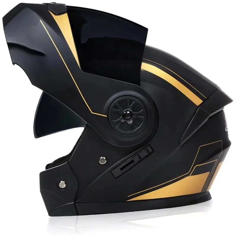 Men's Fashion Full Face Motorcycle Helmets Personalised Dual Lens Flip Up Helmets Motocross Racing Modular Cascos Para For Moto
Men's Fashion Full Face Motorcycle Helmets Personalised Dual Lens Flip Up Helmets Motocross Racing Modular Cascos Para For Moto