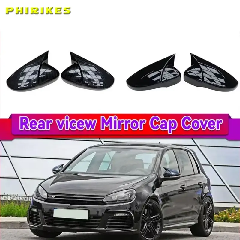 2PCS Side Car Mirror Covers Caps for VW Golf 6 GTI 6 Golf 6 R MK6 R20 Touran Pair Wing RearView Mirror Case Cover Trim Cap Black
2PCS Side Car Mirror Covers Caps for VW Golf 6 GTI 6 Golf 6 R MK6 R20 Touran Pair Wing RearView Mirror Case Cover Trim Cap Black