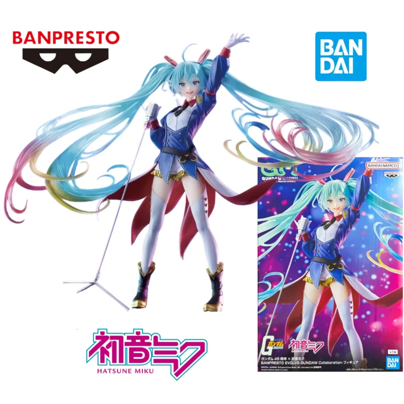In Stock Original BANDAI BANPRESTO EVOLVE GUNDAM×HATSUNE MIKU ANNIVERSARY SPECIAL PROJECT Anime Figure Model Collection Gifts
In Stock Original BANDAI BANPRESTO EVOLVE GUNDAM×HATSUNE MIKU ANNIVERSARY SPECIAL PROJECT Anime Figure Model Collection Gifts