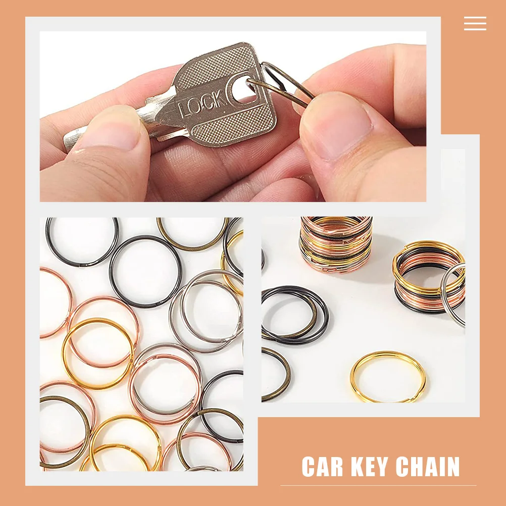 200pcs Round Metal Keychain Rings Organizing Split Key Rings For Diy Crafts Accessories Key Holders Handmade Keychains Jewelry 
200pcs Round Metal Keychain Rings Organizing Split Key Rings For Diy Crafts Accessories Key Holders Handmade Keychains Jewelry