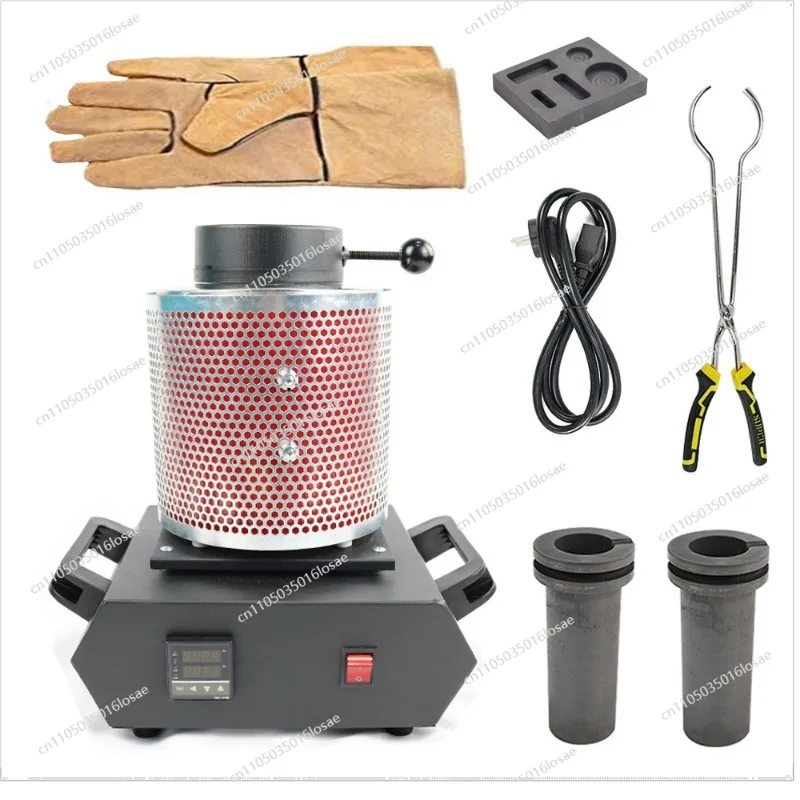 7-Piece Set, Mesh Melting Furnace 1400w 1100 Degrees Celsius, Metal Metallurgy Furnace, Jewelry Casting Machine
7-Piece Set, Mesh Melting Furnace 1400w 1100 Degrees Celsius, Metal Metallurgy Furnace, Jewelry Casting Machine
