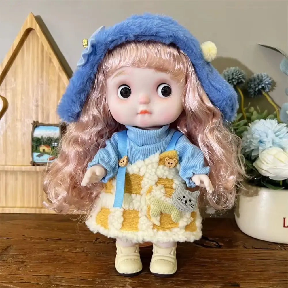 26cm Dress Doll with Clothes Long Hair Girls' Action Doll with Clothes Vinyl Elegant Girl Dress Up Toys with Clothes
26cm Dress Doll with Clothes Long Hair Girls' Action Doll with Clothes Vinyl Elegant Girl Dress Up Toys with Clothes
