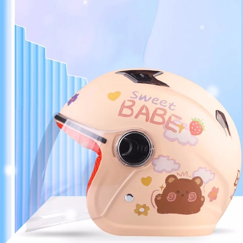2024 new children's helmet cute cartoon electric car battery car universal helmet for boys and girls four seasons children
2024 new children's helmet cute cartoon electric car battery car universal helmet for boys and girls four seasons children