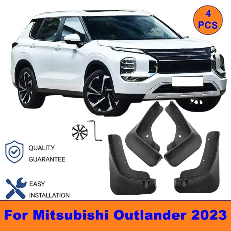 4Pcs Mud Flaps For Mitsubishi Outlander 2023 - Splash Guards Front&Rear Wheel Fender Mudguards Car Exterior Protection Parts
4Pcs Mud Flaps For Mitsubishi Outlander 2023 - Splash Guards Front&Rear Wheel Fender Mudguards Car Exterior Protection Parts