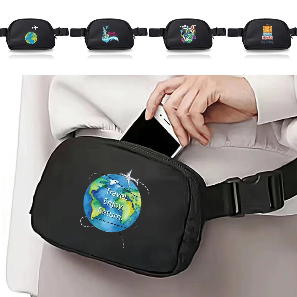 Waist Belt Bags Fanny Packs Cross Bag Women Sports Phone Pouch Travel Series Adjustable Strap Waist Bag Fashion Messenger Bags
Waist Belt Bags Fanny Packs Cross Bag Women Sports Phone Pouch Travel Series Adjustable Strap Waist Bag Fashion Messenger Bags