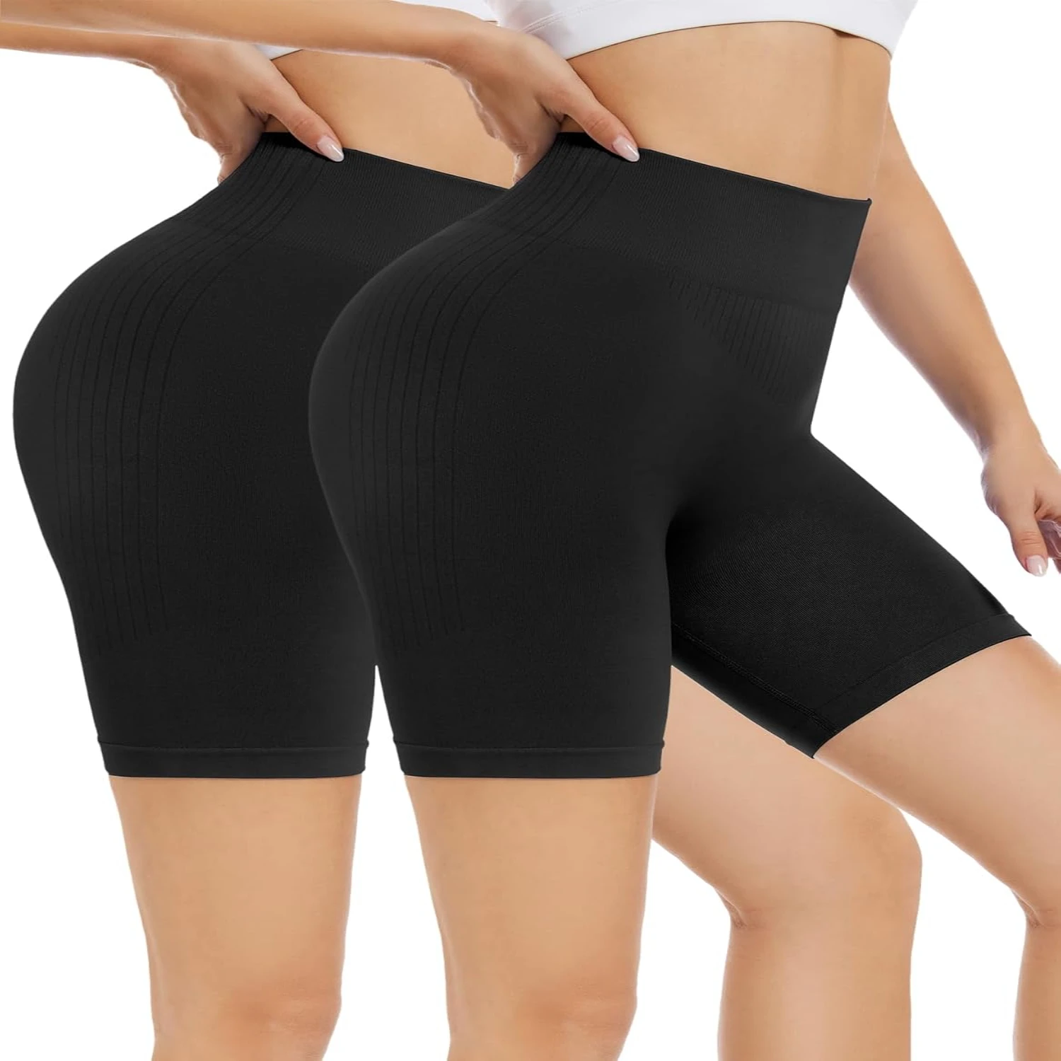 High Waist Seamless Slip Shorts for Women - Soft Under Dresses Shorts by SIMIYA. Comfortable Workout Shorts Ideal for Gym, Runni
High Waist Seamless Slip Shorts for Women - Soft Under Dresses Shorts by SIMIYA. Comfortable Workout Shorts Ideal for Gym, Runni
