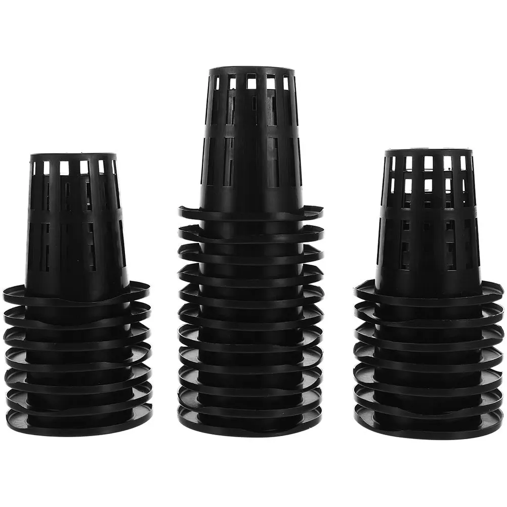 100pcs Hydroponic Net Pots Plastic Planting Cups For Vegetables Flowers Mesh Baskets Reusable Garden Containers Aquatic Plant 
100pcs Hydroponic Net Pots Plastic Planting Cups For Vegetables Flowers Mesh Baskets Reusable Garden Containers Aquatic Plant