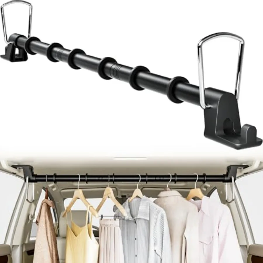 Car Hanging Accessories, Travel Hangers, Telescopic Adjustable 30-63 Inches for Compact and midsize Cars, Automotive, SUVs, Tru
Car Hanging Accessories, Travel Hangers, Telescopic Adjustable 30-63 Inches for Compact and midsize Cars, Automotive, SUVs, Tru