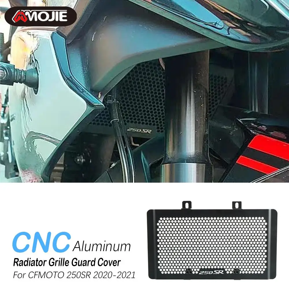 For CFMOTO 250SR 250sr 2020-2021 Motorcycle Radiator Guard Grille Water tank Protector Cover Oil Cooler Guard Cover Accessories
For CFMOTO 250SR 250sr 2020-2021 Motorcycle Radiator Guard Grille Water tank Protector Cover Oil Cooler Guard Cover Accessories
