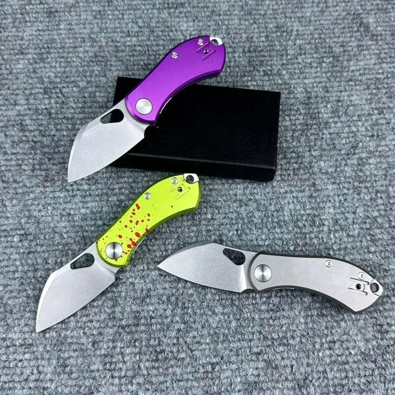 ACE Mini folding knife Mark N690 Blade Aluminum /Titanium Handle edc multitool knives kitchen cutting outdoor tactical knife
ACE Mini folding knife Mark N690 Blade Aluminum /Titanium Handle edc multitool knives kitchen cutting outdoor tactical knife