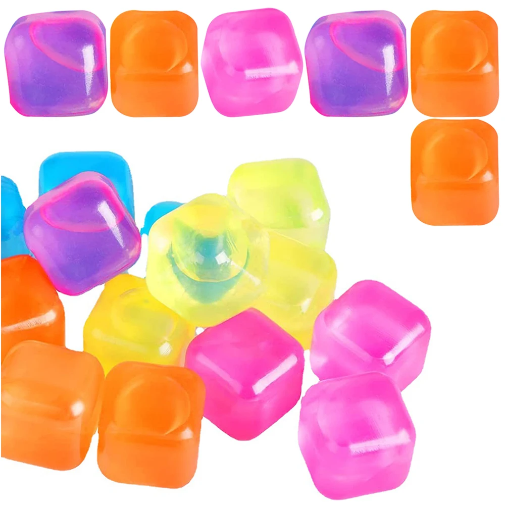 20 Pcs Reusable Ice Cubes Square Fake Cooling Travel Cocktails Whiskey Beverages Party Outdoor Kitchen Bar Tools
20 Pcs Reusable Ice Cubes Square Fake Cooling Travel Cocktails Whiskey Beverages Party Outdoor Kitchen Bar Tools