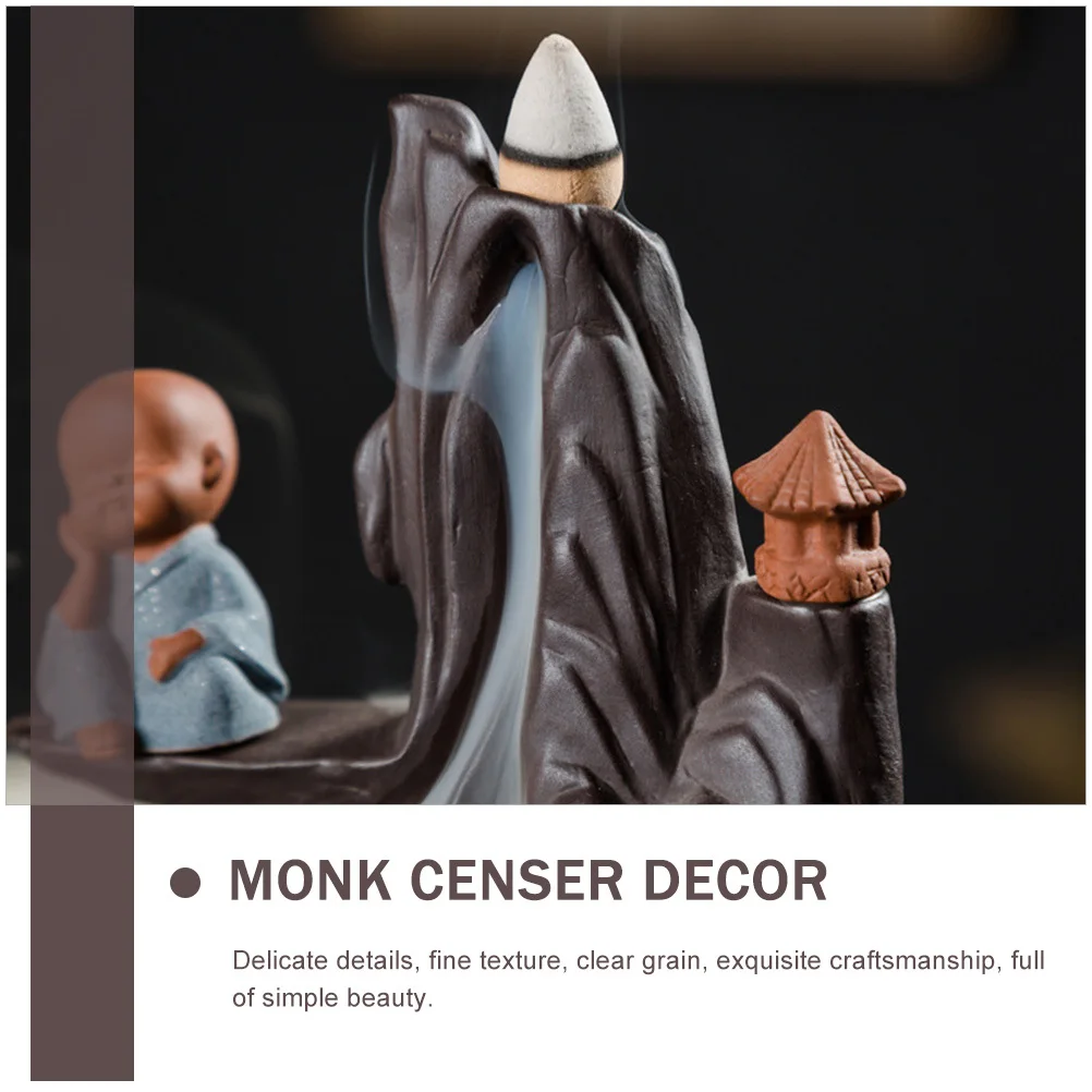 Backflow Censer Ceramic Incense Holder Desktop Incense Burning Stand Zen Decor for Home Office Meditation Relaxation
Backflow Censer Ceramic Incense Holder Desktop Incense Burning Stand Zen Decor for Home Office Meditation Relaxation