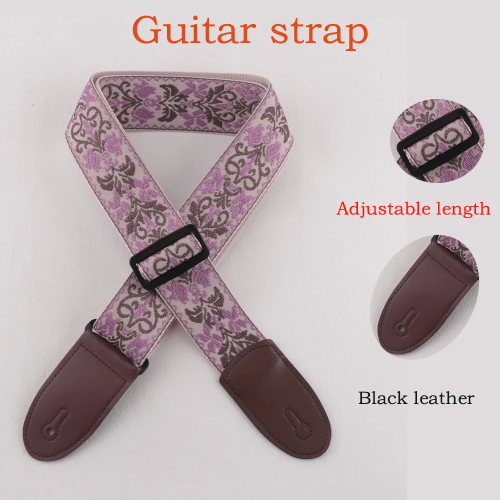 5CM Guitar Strap Adjustable Pure Cotton Guitar Straps Multi-Color Guitar Belts for Bass Acoustic Electric Guitar Accessories
5CM Guitar Strap Adjustable Pure Cotton Guitar Straps Multi-Color Guitar Belts for Bass Acoustic Electric Guitar Accessories
