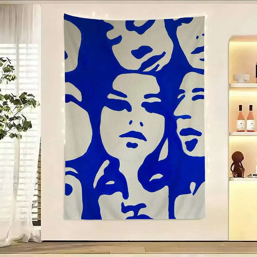 Abstract Klein Blue Flags Wall Hanging Background Art Banner for Bedroom Home Outdoor Decor
Abstract Klein Blue Flags Wall Hanging Background Art Banner for Bedroom Home Outdoor Decor