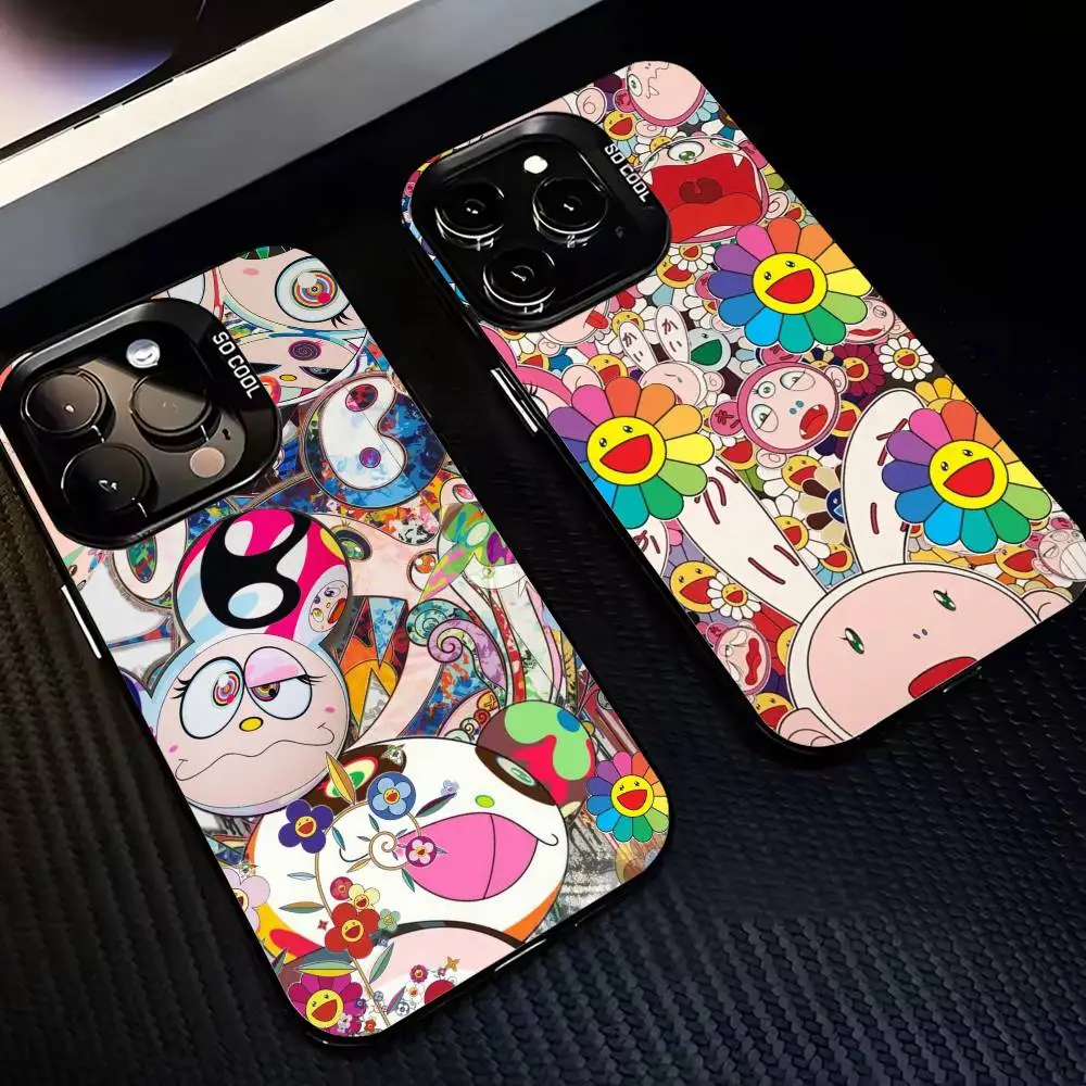 Vibrant Pop Trend M-MurakamiS Art Phone Case For iPhone17,16,15,14,13,12,11 Plus,Pro Max Black Border Silver Plated Cover
Vibrant Pop Trend M-MurakamiS Art Phone Case For iPhone17,16,15,14,13,12,11 Plus,Pro Max Black Border Silver Plated Cover