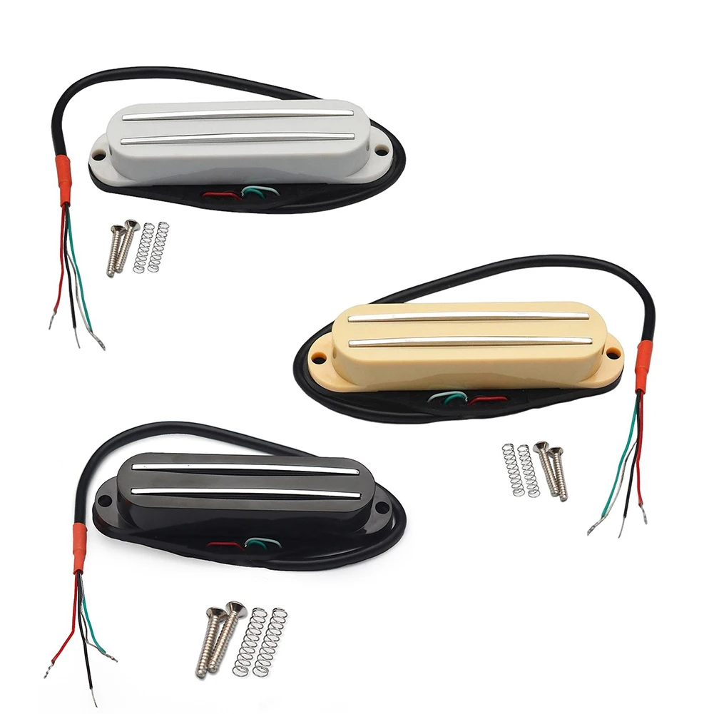 Dual Blade Guitar Pickup High Sensitivity Low Noise Single-Coil-Sized Humbucker Pickup For 6 String ST/SQ Electric Guitar Part
Dual Blade Guitar Pickup High Sensitivity Low Noise Single-Coil-Sized Humbucker Pickup For 6 String ST/SQ Electric Guitar Part